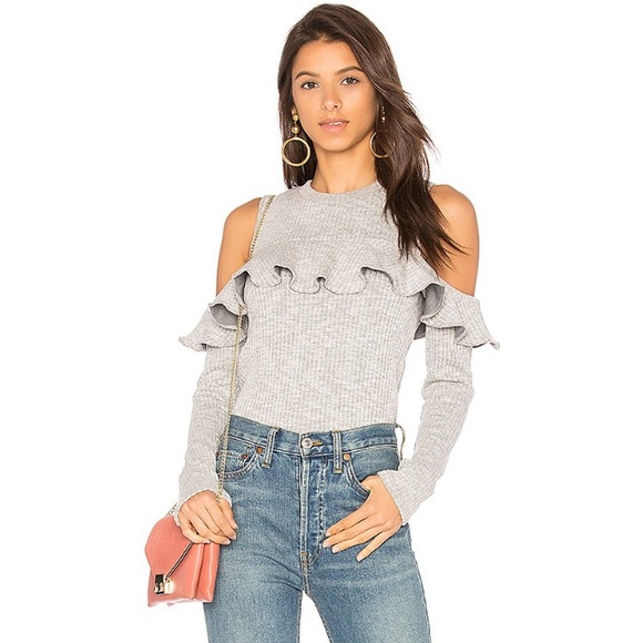 SAYLOR Sweaters - SAYLOR | Kaylee Sweater in Grey
